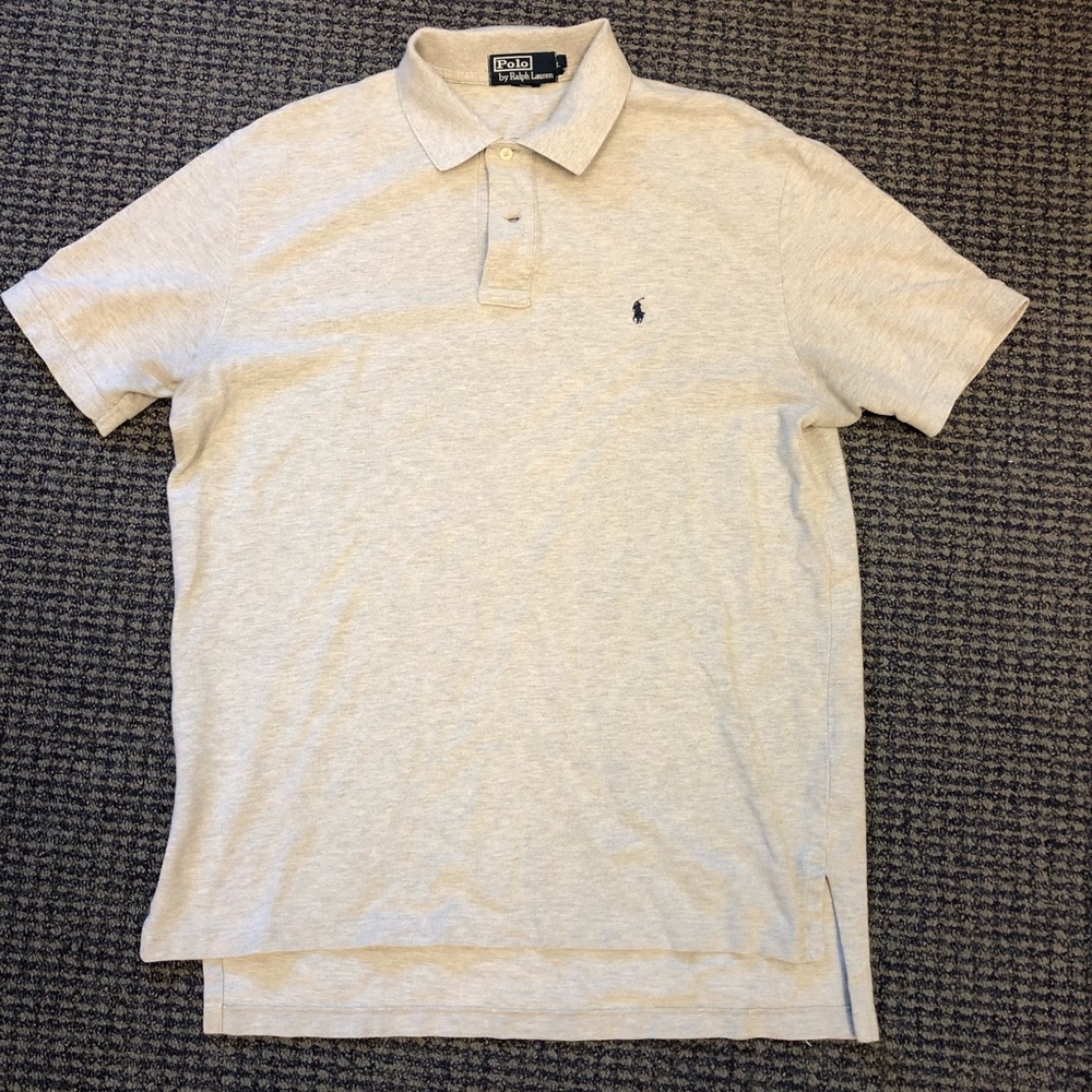 Large Grey Ralph Lauren Polo